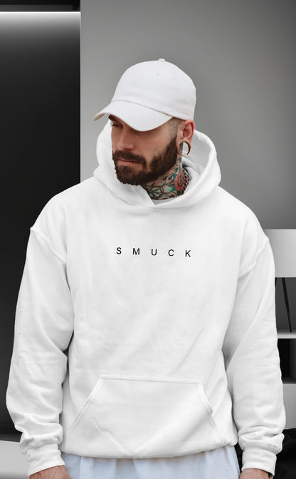 White Signature Oversized Hoodie